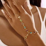 Retro Heart Bracelet