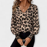Joana - Elegantní leopardí blůza