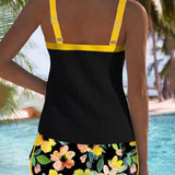 Elisa - Stylový dvoudílný tankini
