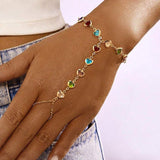 Retro Heart Bracelet