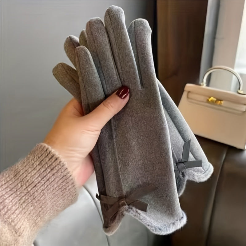 Stylové teplé rukavice na volný čas