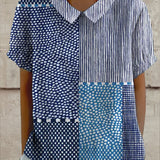 Alina - Košile s Patchwork Designem