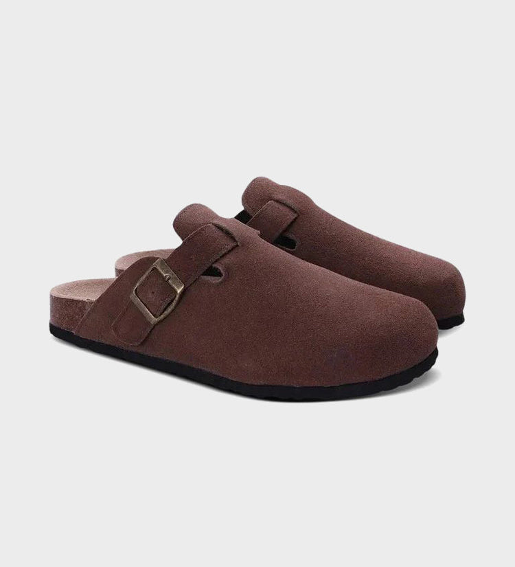 ST. BARTH Suede Clogs
