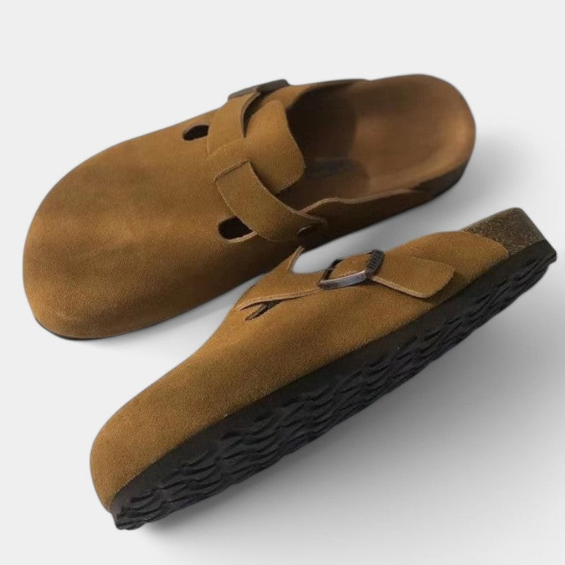 Unisex pohodlné dřeváky s nastavitelným páskem