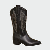 Kůže cowboyské boty v západním stylu