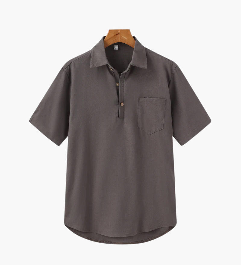 Casablanca - Linen Polo Shirts
