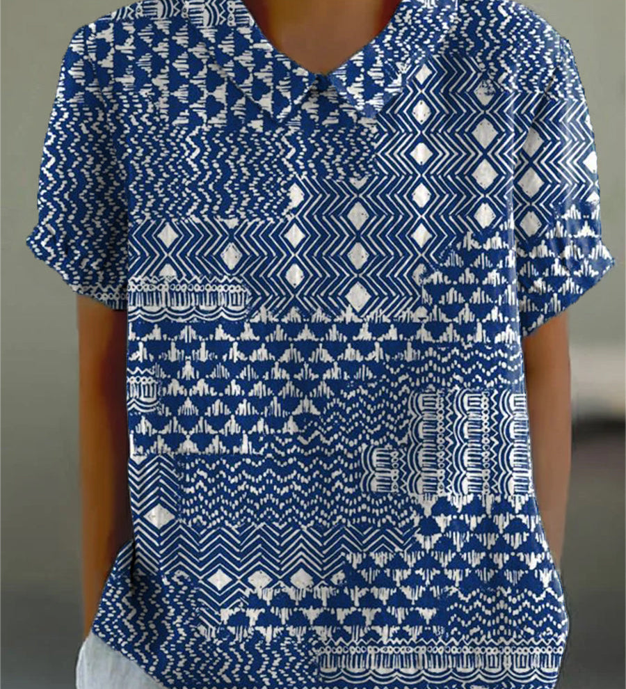 Ana - Košile s Tribal Designem
