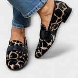 Leopard Print Sabot
