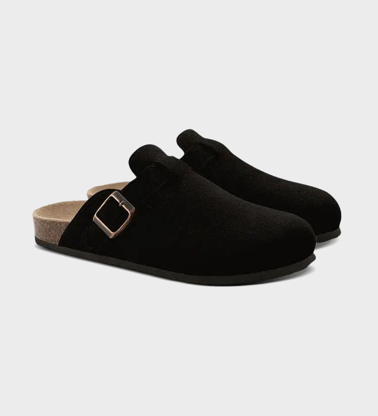 ST. BARTH Suede Clogs
