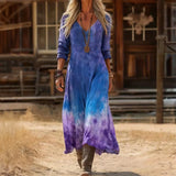 Maria - Vintage-Inspired Casual Long Sleeve Dress
