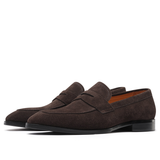 Sutton semišové penny loafers