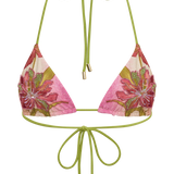 Camillea Klasický květinový trojúhelníkový bikini top