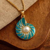 Retro Bohemian Pendant Necklace
