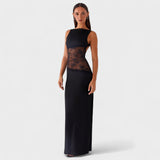 Lucinda - Dlouhé krajkové šaty s elegantním designem