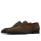 Sutton semišové penny loafers