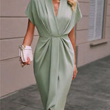 Caia - Envelope Midi Dress