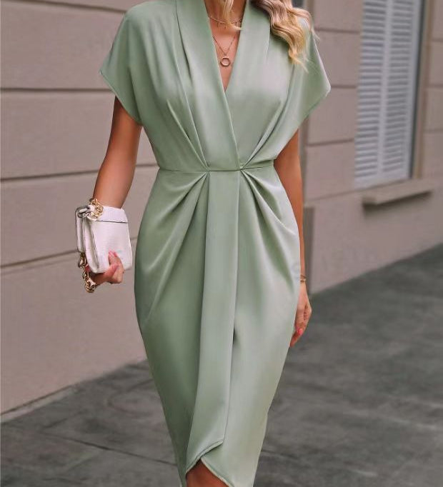 Caia - Envelope Midi Dress