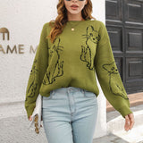 Svetr s motivem kočky