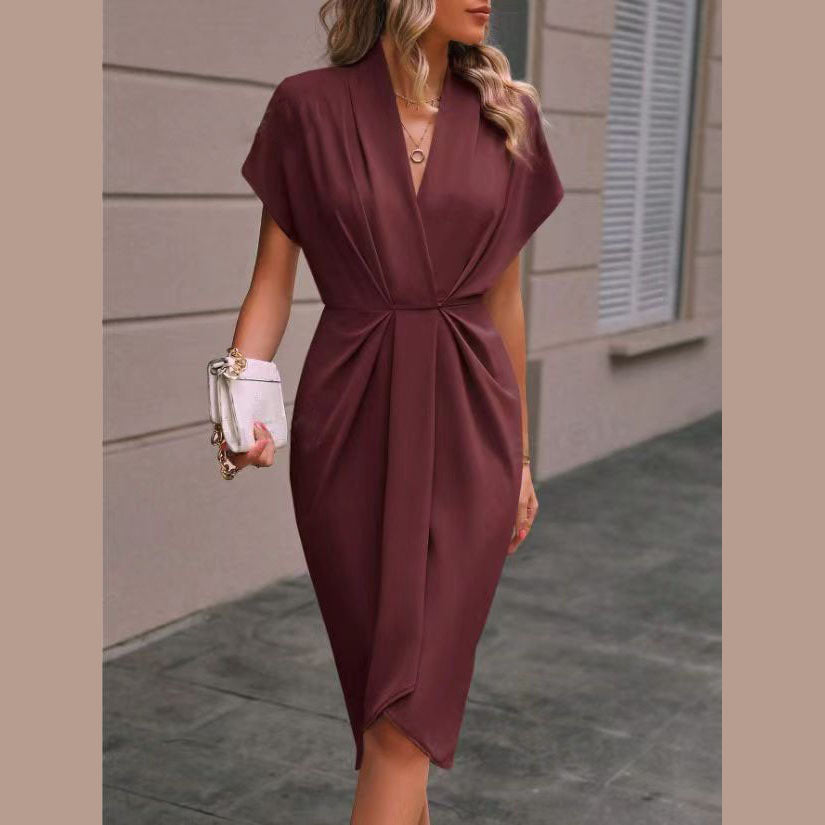 Caia - Envelope Midi Dress