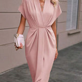 Caia - Envelope Midi Dress
