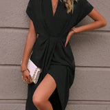 Caia - Envelope Midi Dress