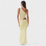 Serenela - Asymmetrical Maxi Dress
