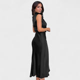Alba - Satin Elegance Dress