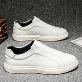 Tradiční kožené slip-on boty