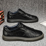 Tradiční kožené slip-on boty