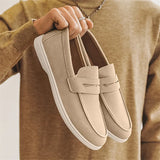 Velvet Suede Loafers by Sant-Antonio