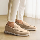 Velvet Suede Loafers by Sant-Antonio