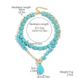 Retro Bohemian Pendant Necklace