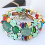 Bohemian Beaded Bracelet
