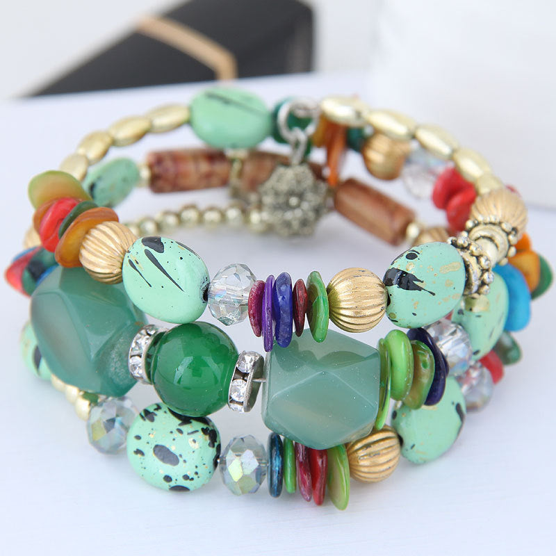 Bohemian Beaded Bracelet