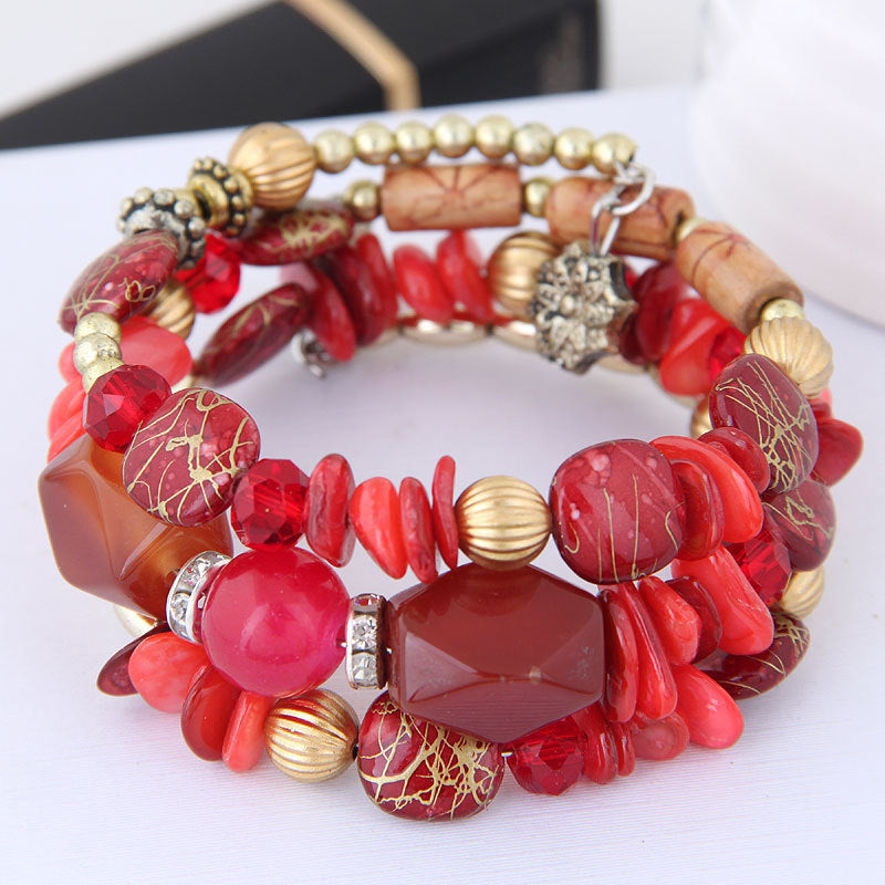 Bohemian Beaded Bracelet