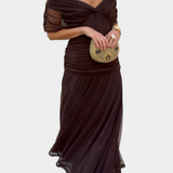 Luana - Elegantní šaty s V-výstřihem