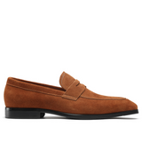 Sutton semišové penny loafers