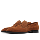 Sutton semišové penny loafers