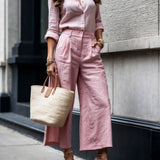 Isadora - Casual Chic Look in Pink