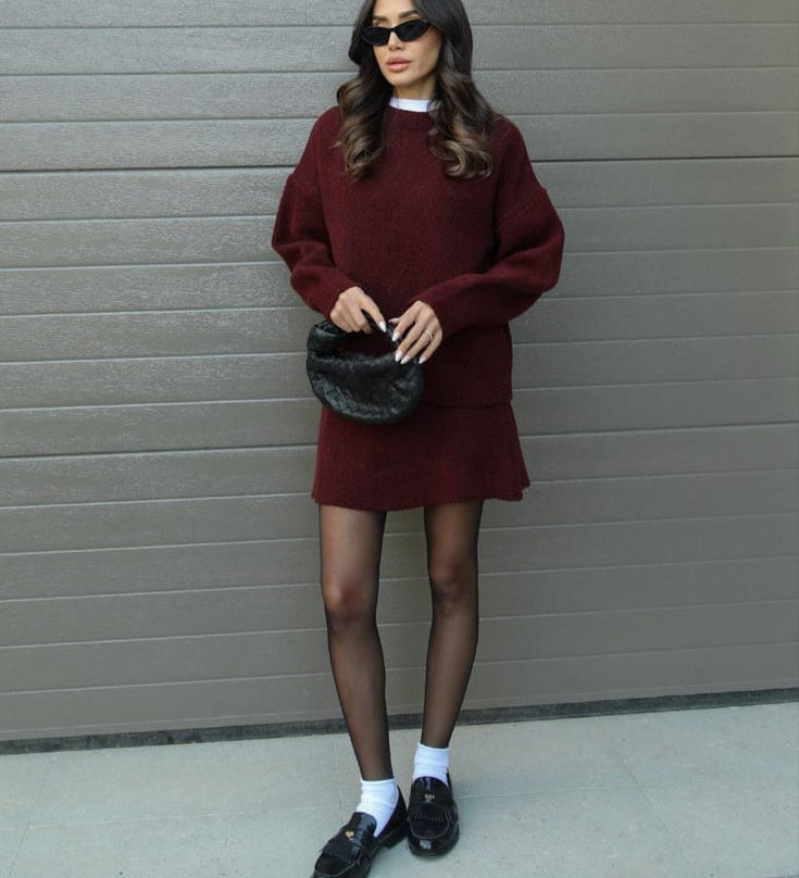 Lara - Autumn Knit Set