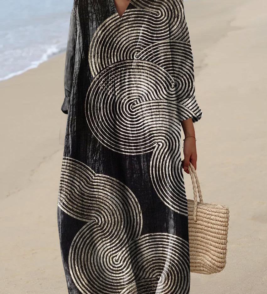 Lara - Bohemian Patchwork Dress