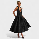 Efi - Textured Midi Dress