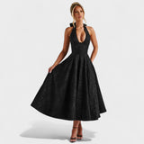 Efi - Textured Midi Dress