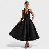 Efi - Textured Midi Dress