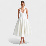 Efi - Textured Midi Dress