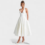 Efi - Textured Midi Dress