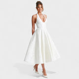 Efi - Textured Midi Dress