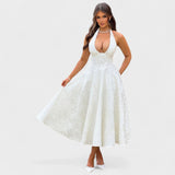 Efi - Textured Midi Dress