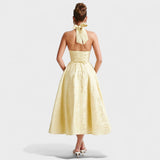 Efi - Textured Midi Dress