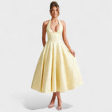 Efi - Textured Midi Dress